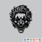 2D Modern Art Joker Laser Cutting