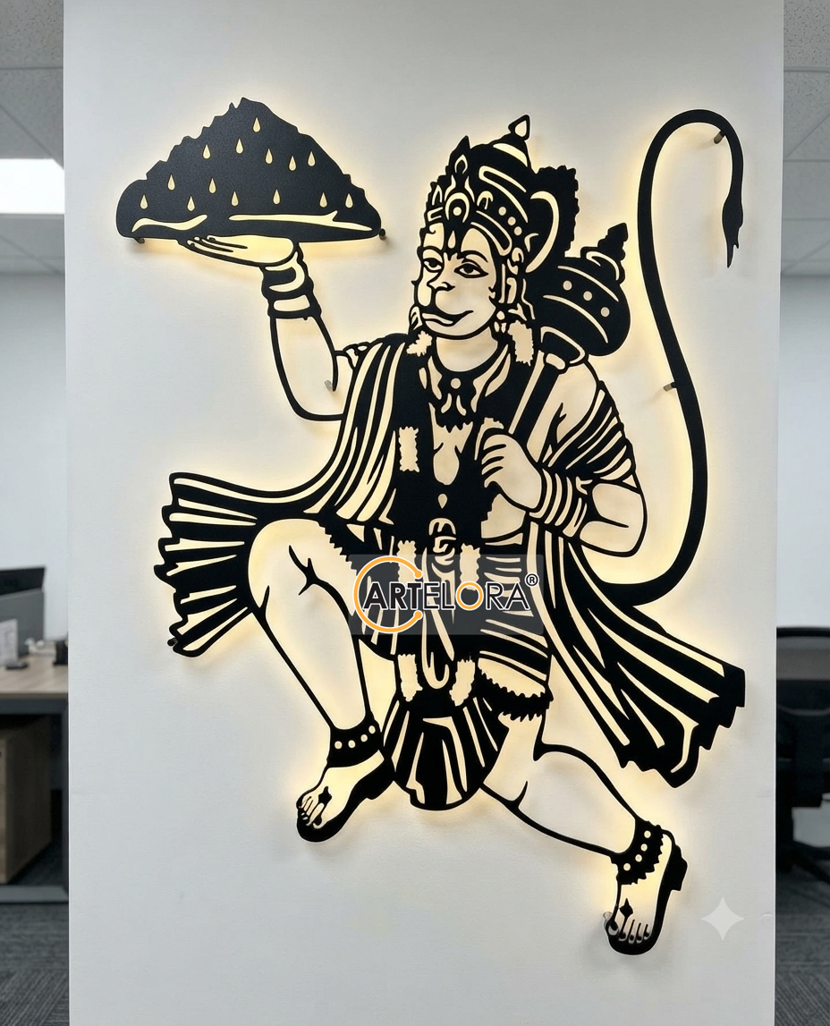 2D Modern Art Hanuman (Pavan Putra)