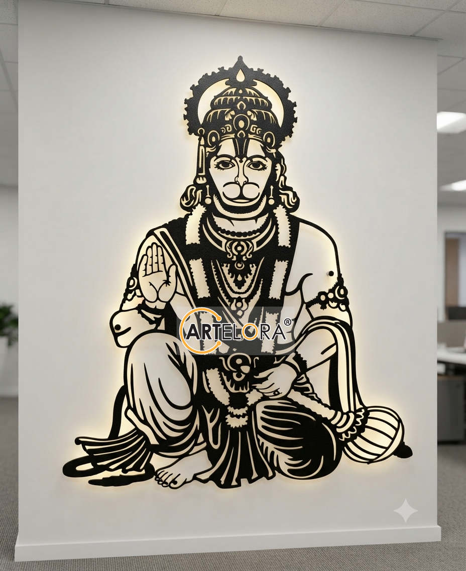 2D Modern Art Hanuman (Pavan Putra)