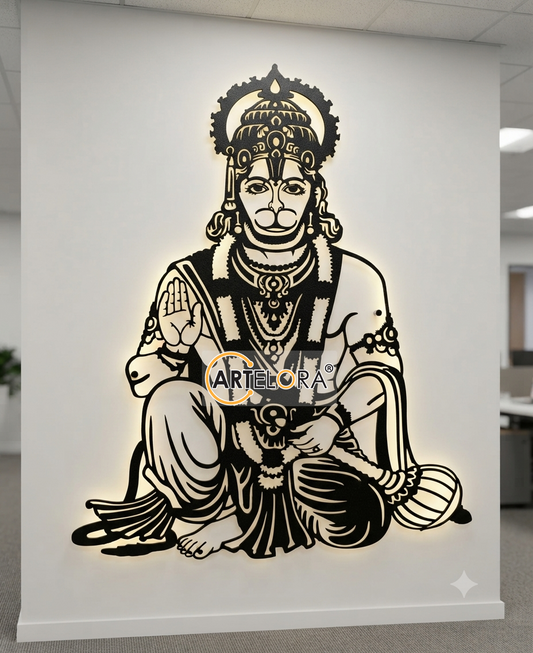 2D Modern Art Hanuman (Pavan Putra)