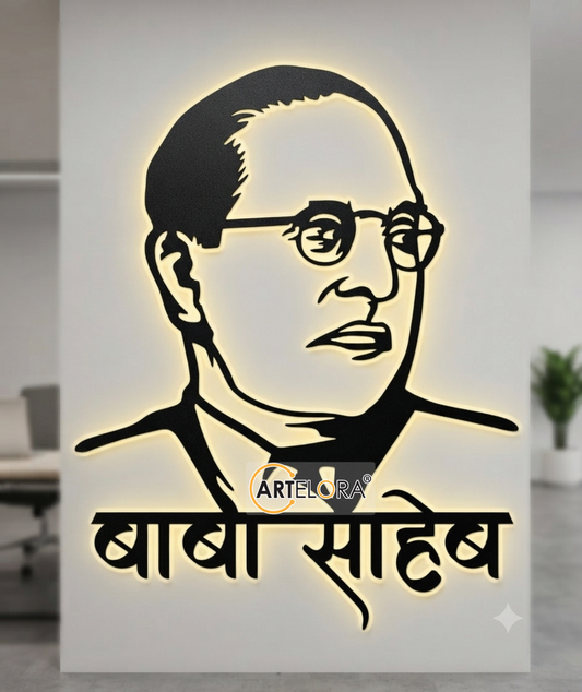 2D Modern Art Baba Saheb Ambedkar