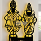 2D Modern Art Vitthal Rukmini