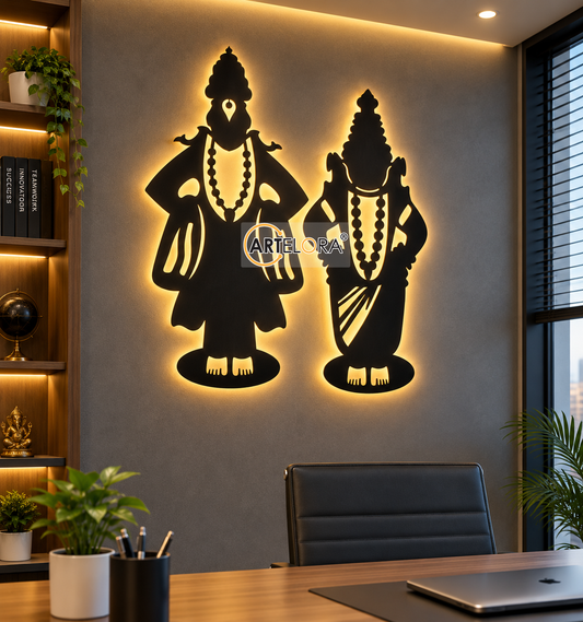 2D Modern Art Vitthal Rukmini