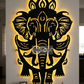 2D Modern Art Elephant
