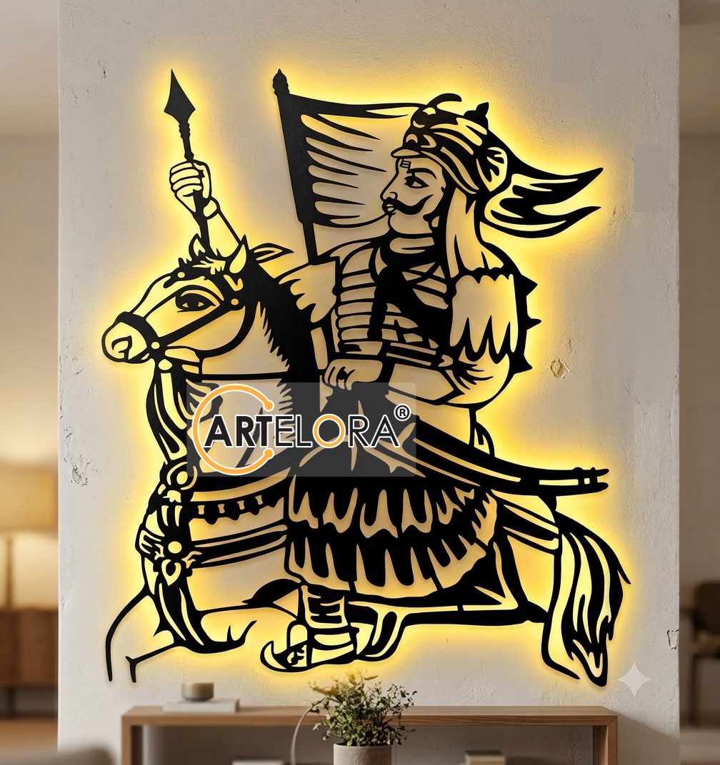 2D Modern Art Maharana Pratap