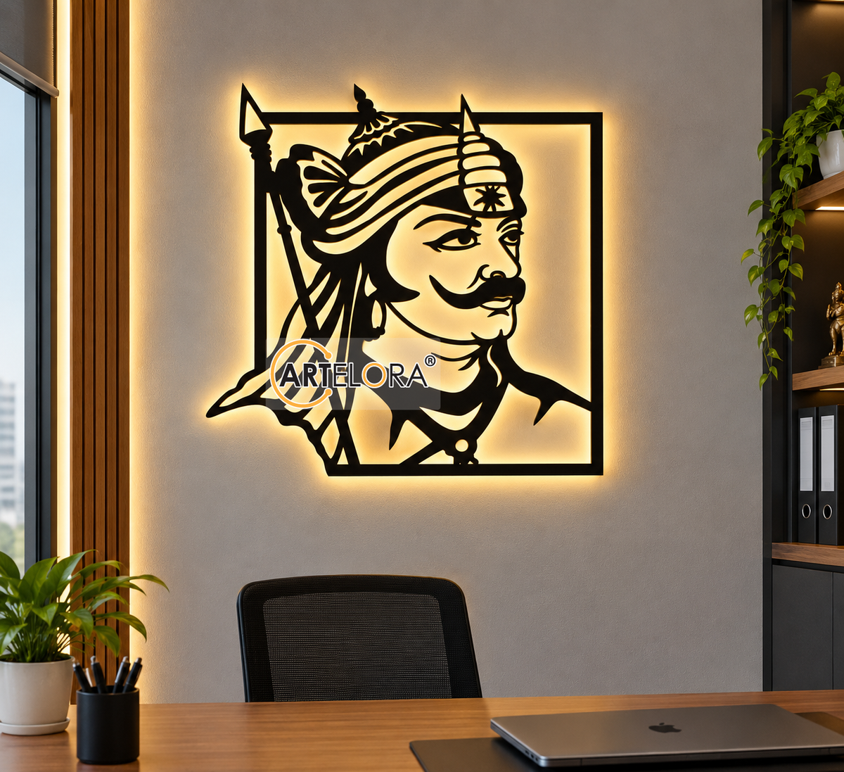 2D Modern Art Maharana Pratap
