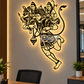 2D Modern Art Hanuman (Ram and Lakshman)
