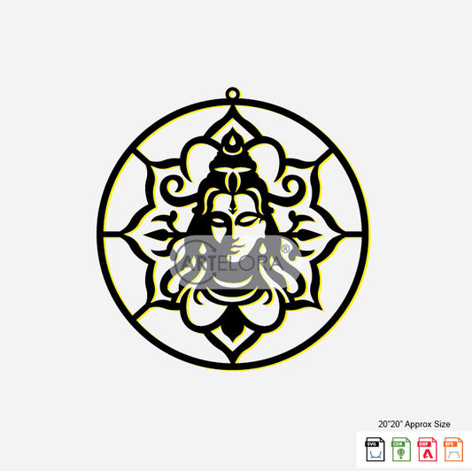 2D Modern Art Mahaved (Shiv)