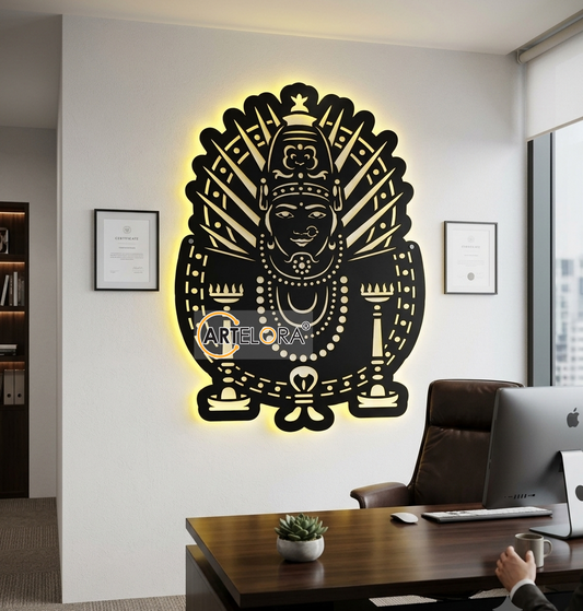 2D Modern Art Renukamba-Chandragutti (Yellamma)