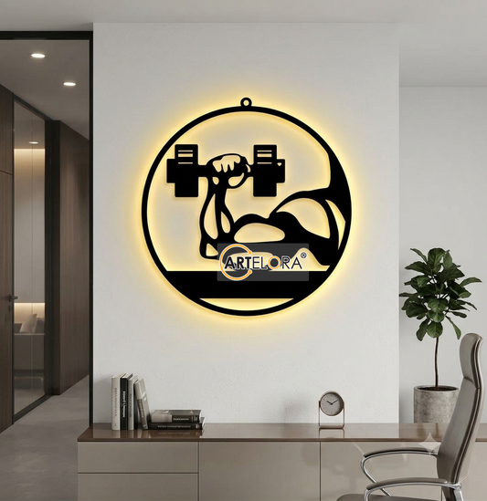 2D Modern Art Body Building