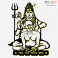 2D Modern Art Gan Gan Ganata Gole (Shri Gajanan) swami Samarth