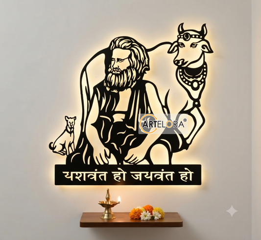 2D Modern Art Yasvant Ho Jayvant Ho (swami Samarth)