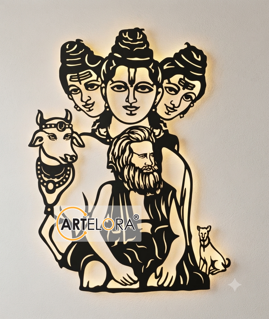 2D Modern Art Yasvant Ho Jayvant Ho (swami Samarth)