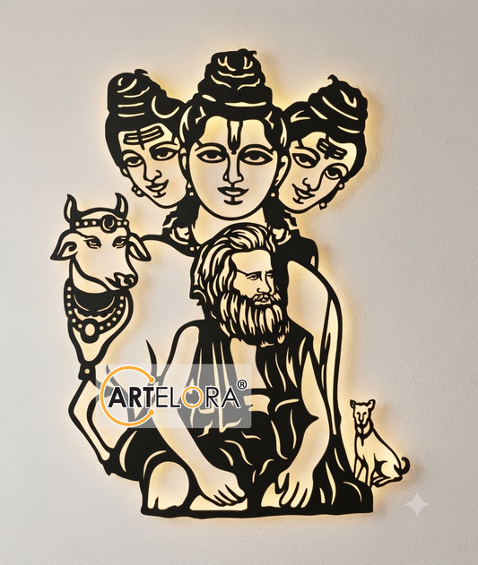 2D Modern Art Yasvant Ho Jayvant Ho (swami Samarth)