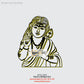 2D Modern Art Murugan swami (Kartikeya)
