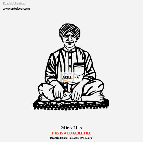 2D Modern Art Kaadsiddheshwar