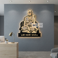 2D Modern Art Swami Samarth Laser Cutting Design