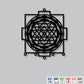 2D Modern Art Car Hanging Mantra Laser cutting