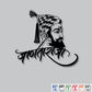2D Modern Art shivaji laser cutting Text