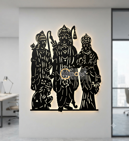 2D Modern Art Jay Shri Ram (Ayodhya)