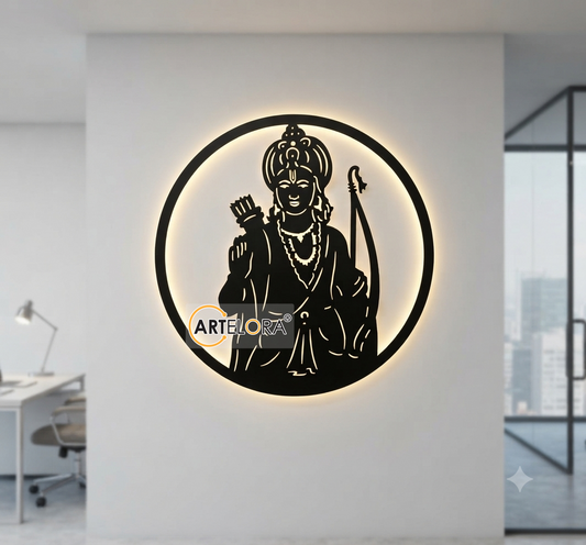 2D Modern Art Jay Shri Ram (Ayodhya)