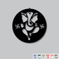 2D Modern Art Ganesh wall art laser cutting