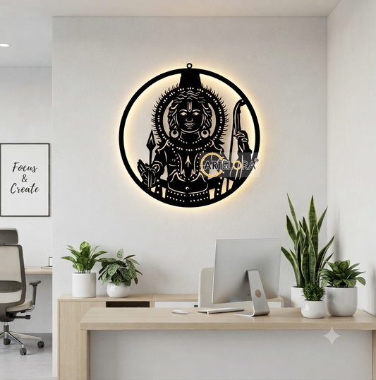 2D Modern Art Ramlala wall art laser cutting