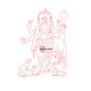 2D Modern Art Dattatreya Swamy (Swami Samarth) Laser cutting