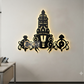 2D Modern Art Tirupati Bala ji Laser cutting