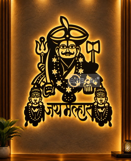 2D Modern Art Jai Malhar Laser cutting