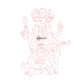 2D Modern Art Aadesh BaBa  & Dattatreya Swamy Laser cutting