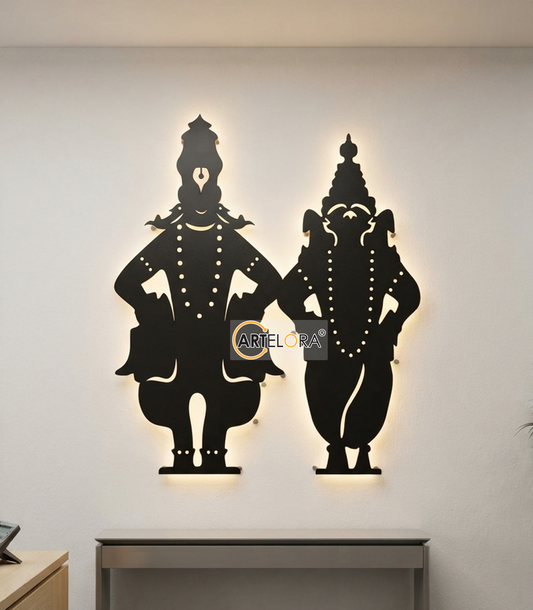 2D Modern Art Tirupati Bala ji Laser cutting