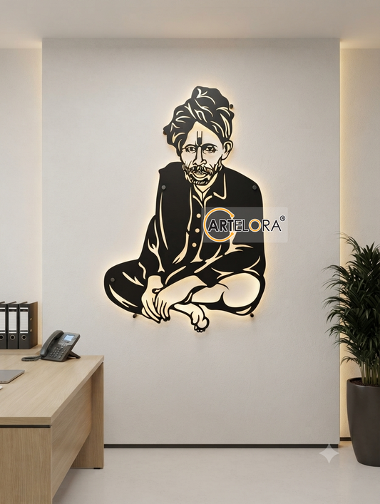 2D Modern Art Balu mama Laser Cutting