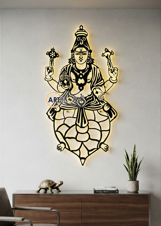 2D Modern Art Kurma Avatar (Vishnu Dashavatara)