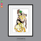 Premium Art Shri Radha Krishna Wall Art (15x20)