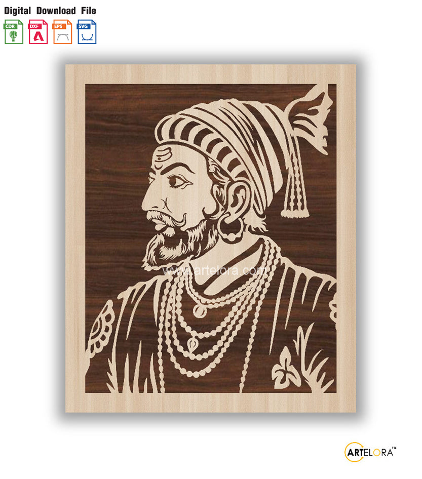 Premium Art Shivaji Maharaj