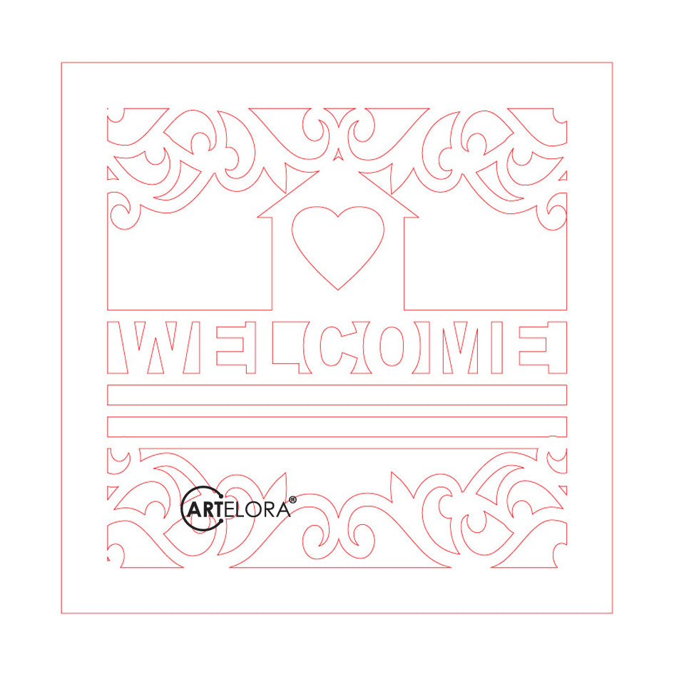 Premium Art Welcome (15x15)