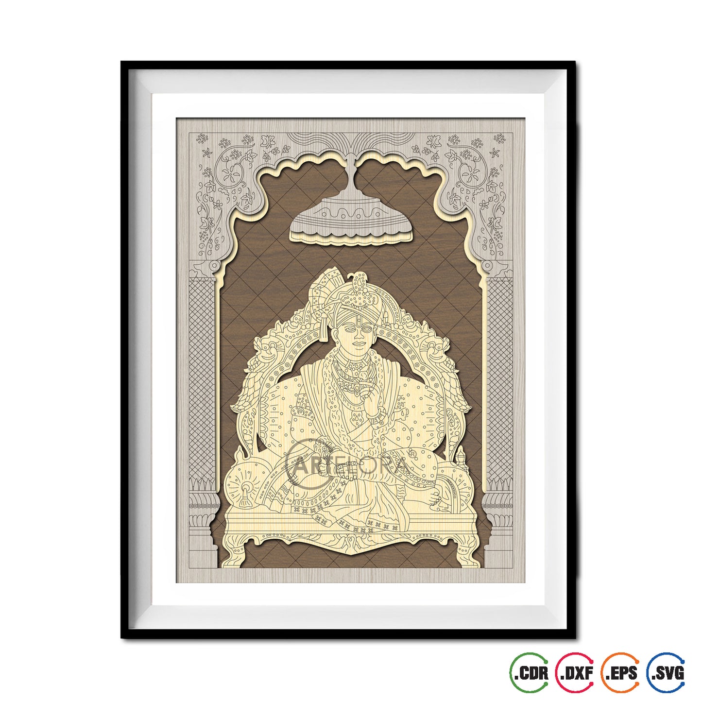 Premium Art Shree Ghanshyam Maharaj (Swaminarayan) (15x20)