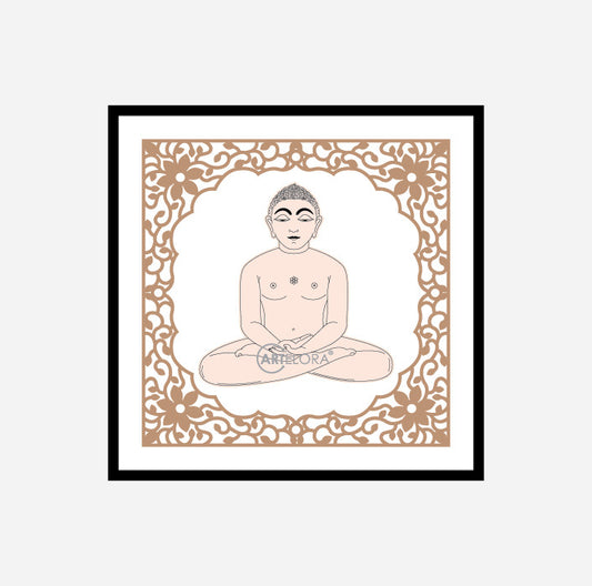 Premium Art Bhagwan Mahavir Swami