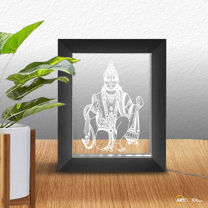 Laser Engraving Hanuman Ji