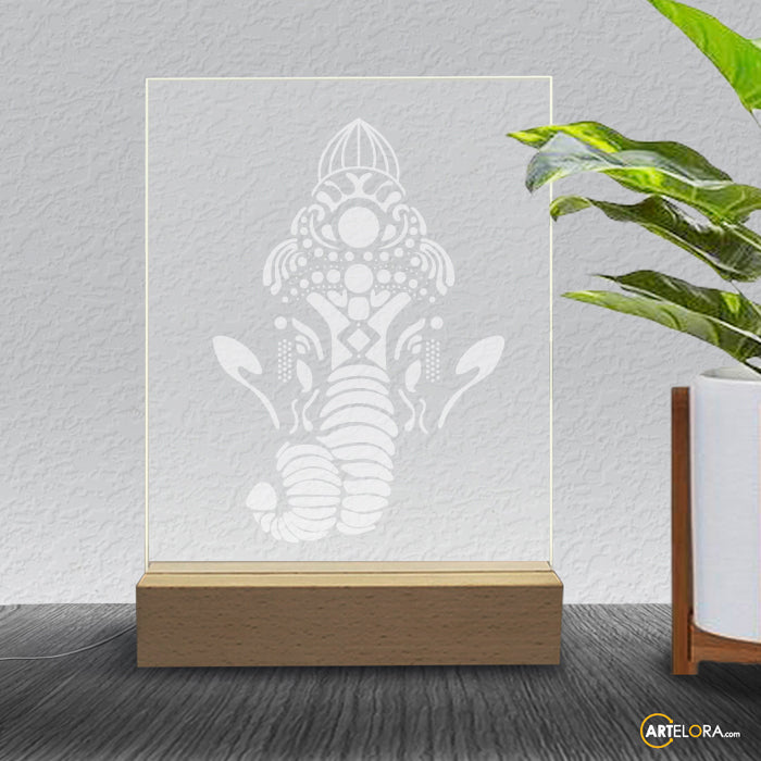 Laser Engraving Ganesh