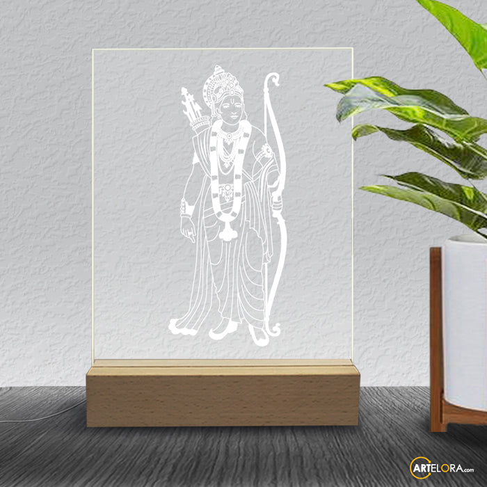 Laser Engraving Shri Ram