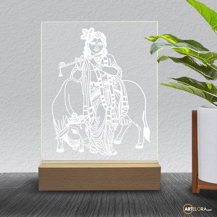 Laser Engraving Krishna