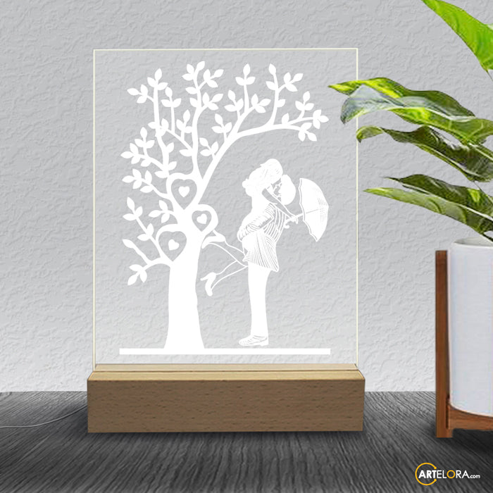 Laser Engraving Love Couple