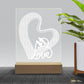 Laser Engraving Love Heart