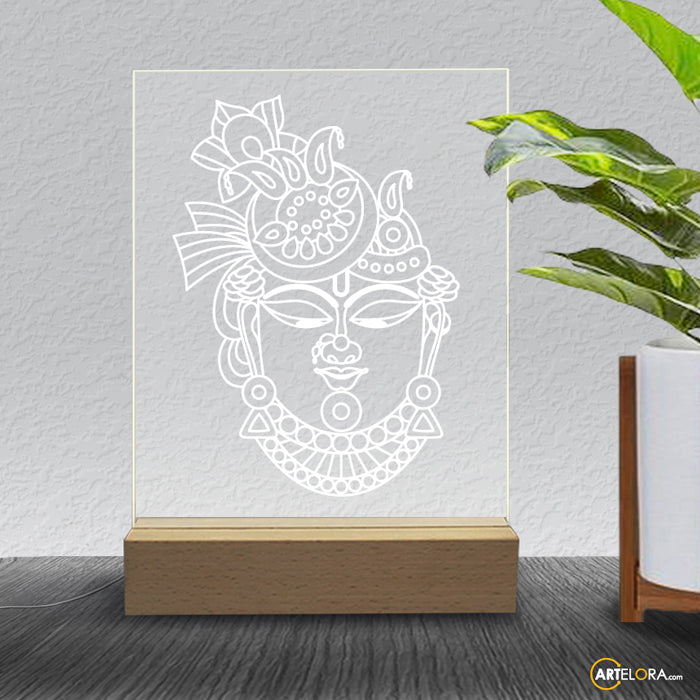 Laser Engraving Shri Nathji