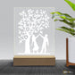 Laser Engraving Love Couple
