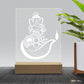 Laser Engraving Ganesha