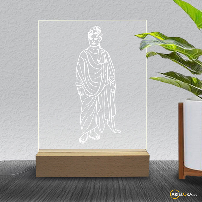 Laser Engraving Swami Vivekand