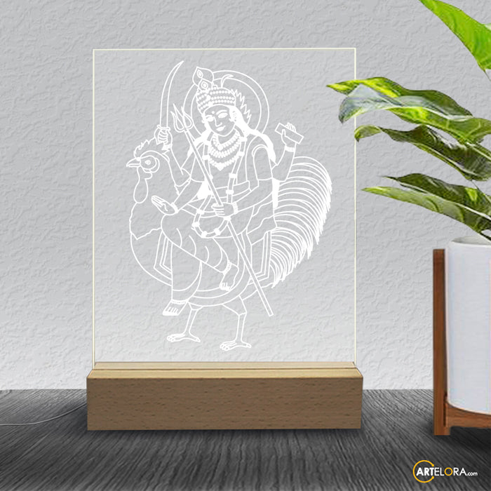 Laser Engraving Bahuchar maa